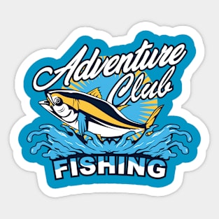 ADVENTURE FISHING CLUB Sticker